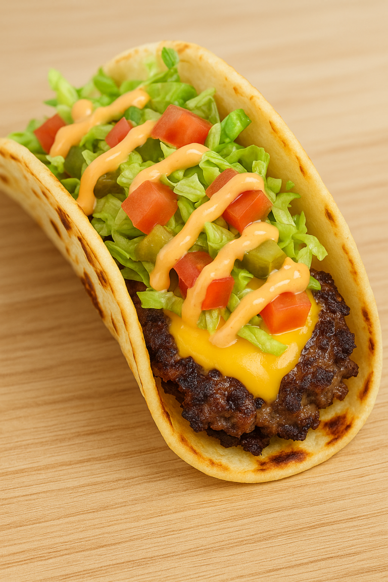 Viral Smashburger Taco